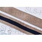 Set strap belts f.softtop, beige, R113 & W107