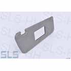 Set of sunvisors SL, lh+rh, grey, without brackets