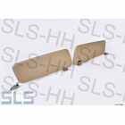 [incl.bits] Set sunvisors SL incl brackets LHD beig