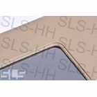 [incl_bits] Set sunvisors SL incl brackets LHD beig