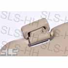 Set sunvisors SL incl brackets LHD beig