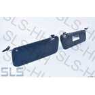 Set sunvisors SL incl brackets LHD blue