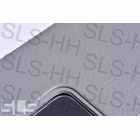 Set sunvisors SL incl brackets LHD grey