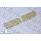 Set sunvisors SL LHD creme