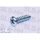 Sheet metal screw countersunk head 2.9X13 galvaniz