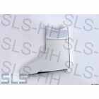 SL 107 Lower Left Chrome Seat Hinge Cover 