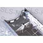 [791620] SL 107 Lower Right Chrome Seat Hinge Cover