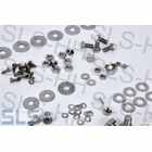 [36] stainless steel mounting kit for front bumper, 93pcs.