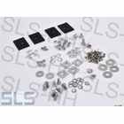 [46] stainless steel mounting kit for rear bumper, 124pcs.