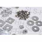 [46] stainless steel mounting kit for rear bumper, 124pcs.