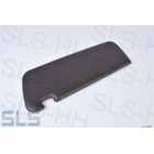 sunvisor SL RH without brackets, dark brown, with