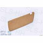 [1] sunvisor SL, without brackets, LH, light brown, wi