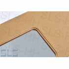 sunvisor SL, without brackets, RH, light brown, wi