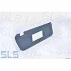 sunvisor SL, without brackets,RH blue, with mirror