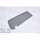 Sunvisor SL without brackets RH grey, with mirror