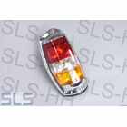 Tail light assy, FN, Red/Clr/Amber