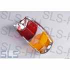 [40] Tail light lens, FN, Red/Clr/Amber