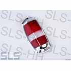 [40] Tail light lens, FN, Red/Clr/Red, repro