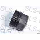 threaded cap, plastic, oil filter housing M104,M11