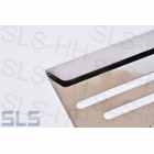 [11] unversal lic-plate underlay 520x110, stainless ste