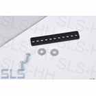 [87] unversal lic-plate underlay 520x110, stainless ste