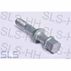 wheel bolt, total 86mm, zinc plated,without crome 