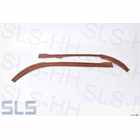 Wood bow, on dashboard 2-pce, RHD, B-quality