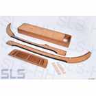 Wood kit LHD 4-pcs repro