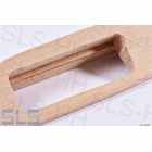 Wooden dashboard moulding RH-side (LHD)