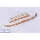 wooden parts for softtop W111 convertible