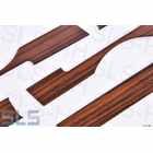 [80] Zebrano wood trim set for EUR models 78 - 85