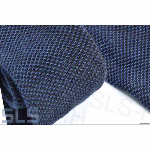 1m fabric hose blue, for protection profiles pillars