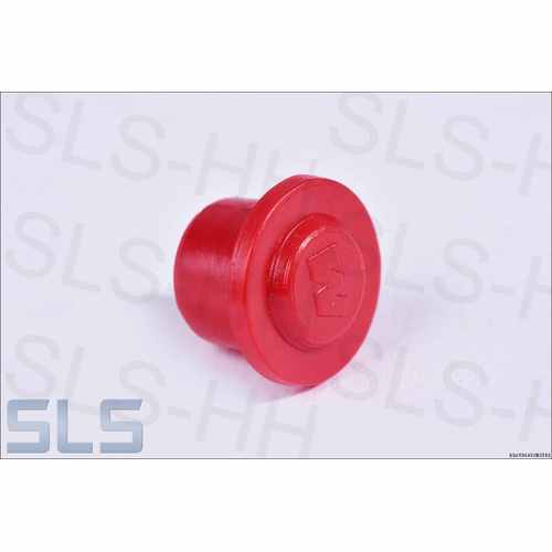 Cap for grease nipple, red